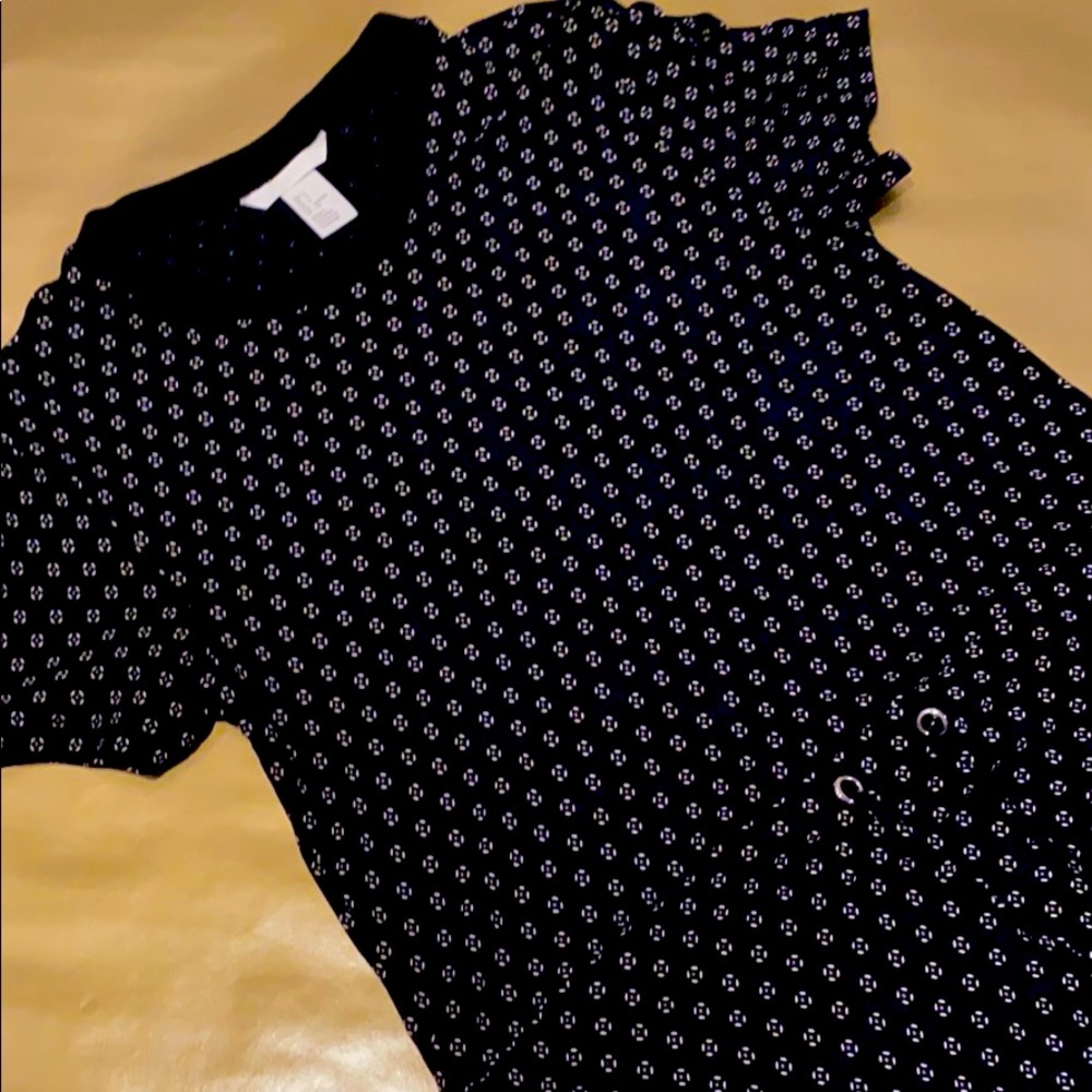 H&M short sleeve long dress